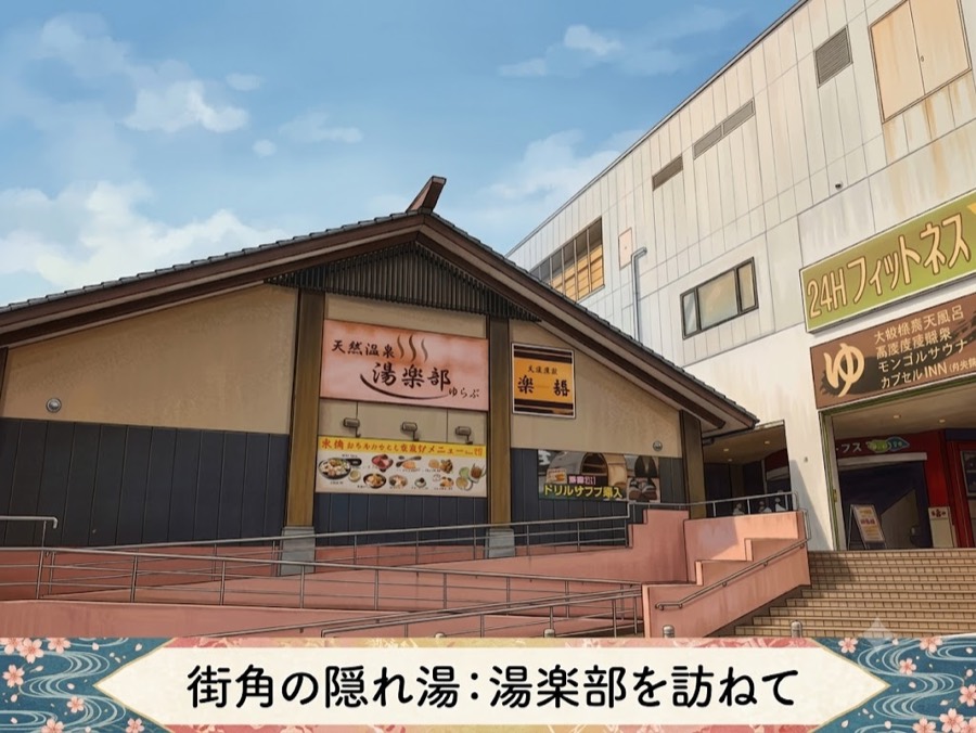 天然温泉 湯楽部 太田店